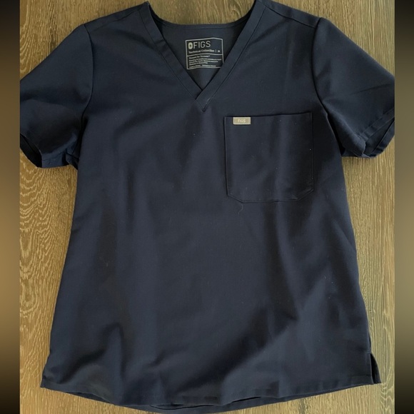 Figs scrub top women navy top - Picture 1 of 3